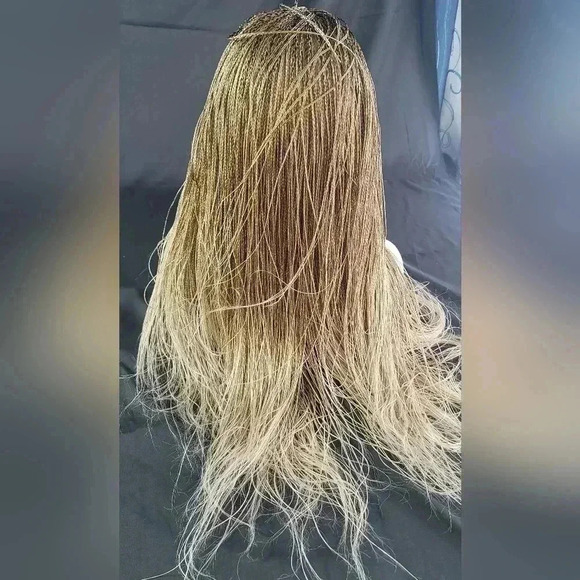 Braided wigs, micro million braids, blond wig, ombre, stunning NWT, YASSINE - Picture 16 of 16